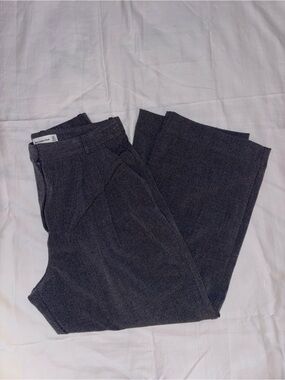 A&F Curve Love Wide Leg Dress Pants